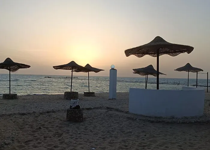 إطلالة مباشرة على البحر فندقي مكيف بحديقة خاصة راس سدر Tatil Evi Ras Sedr