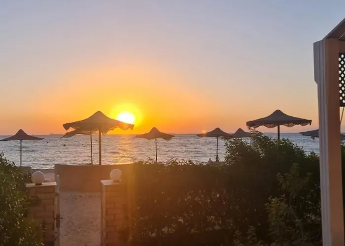 إطلالة مباشرة على البحر فندقي مكيف بحديقة خاصة راس سدر Tatil Evi Ras Sedr
